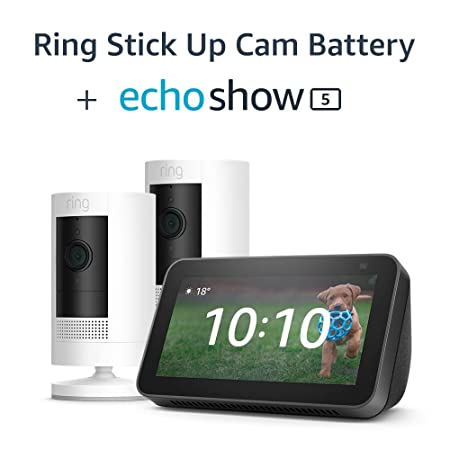 2x Ring Stick Up Camera Battery   Echo Show 5 (2nd Gen)