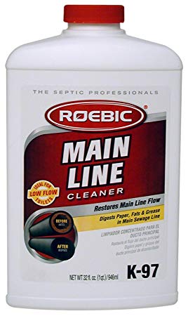 Roebic Main Line Bacteria & Enzyme Drain Cleaner