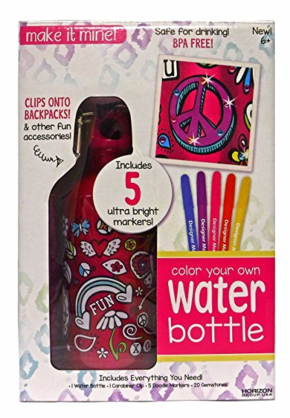 Make it Mine Color Your Own Water Bottle Craft Kit