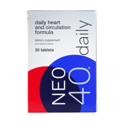 Neogenis Labs Neo40 Daily Heart and Circulation Formula 30 Count