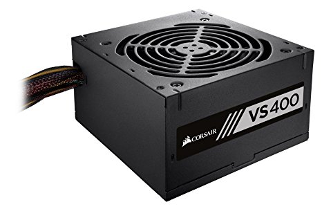 Corsair VS Series, VS400, 400 Watt (400W), Active PFC, 80 PLUS White Certified Power Supply