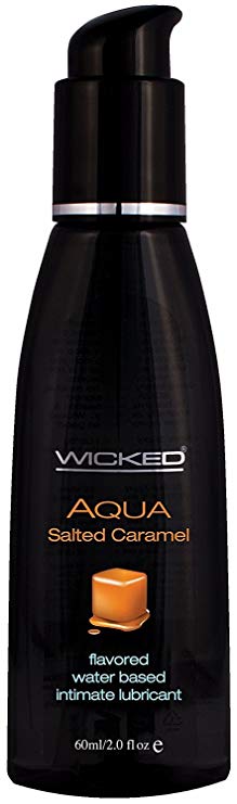 Wicked Sensual Care Water Based Lube, Salted Caramel, 2 Ounce