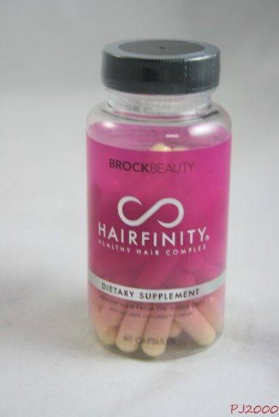 Brock Beauty Hairfinity Healthy Hair Vitamins 60 Capsules (1 Month Supply)