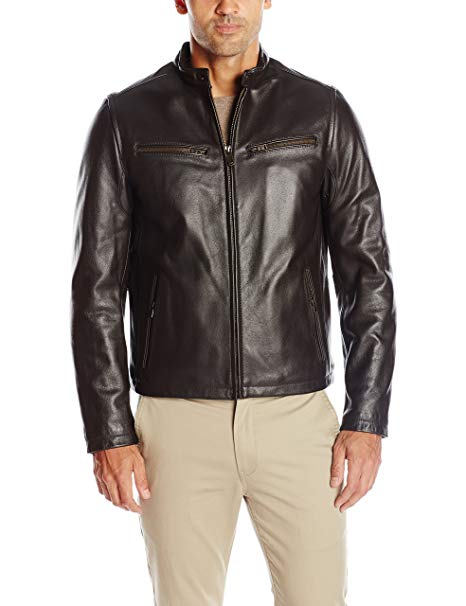 Dockers Men's Leather Latch Collar Racer