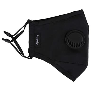 PureMe Reusable N95 Anti Pollution Mask with 2 Activated Carbon Filters