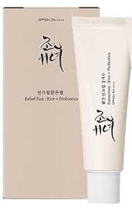 Relief Sun Sunscreen,korean Sunscreen SPF50  PA    Korean Skin Care Solution for All Skin Types | Nourishing Skin Protection and UV Defens（1Pack）