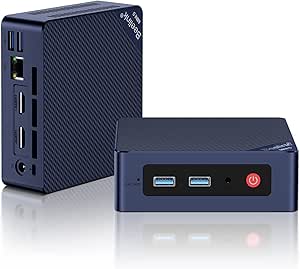 Beelink Mini S13 Mini PC,13th Intel Twin Lake-N150 (up to 3.6GHz, Upgraded N100), 16GB DDR4 500GB M.2 SSD, Mini Desktop Computer Support 4K Dual Display/USB 3.2/WiFi 6/BT 5.2 for HTPC/Office/Business