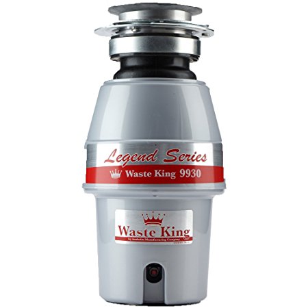 Waste King 9930 Legend Series 1/2 HP Continuous Feed Operation Garbage Disposer