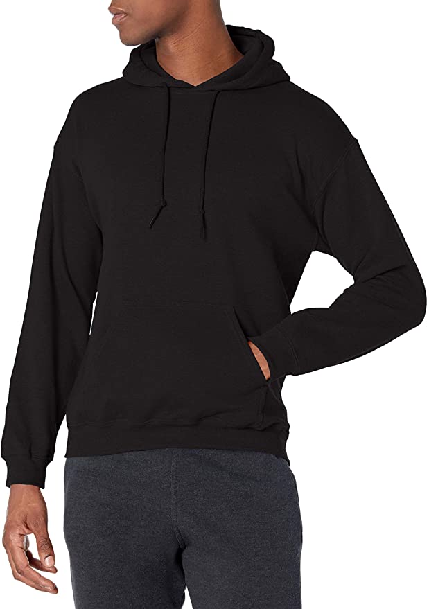 Gildan Mens Men's Fleece Hooded Sweatshirt