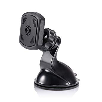 Flexible Magnetic Car Mount Dashboard Mount, Universal Cell Phone Holder for Car Accessories/Women/Men/Kids, Apple iPhone X/6/7/8/8 Plus/7 Plus/6S Plus/6S/5S/iPad, Samsung S6/S7/S8,LG/Sony/Android/GPS
