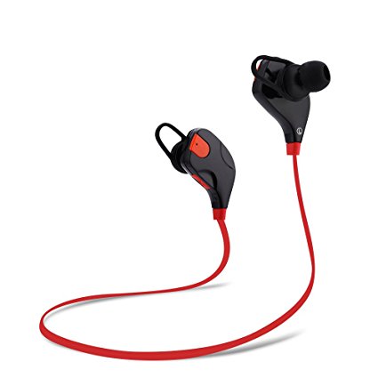 Sport Bluetooth Earphones, Amesica S7 Wireless Headphones Sports Sweatproof Bluetooth V4.1 Headsets with Mic Colorful Stereo Noise Cancelling for iPhone iPad Samsung Laptop Mac Tablets