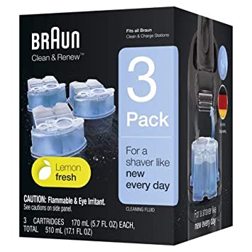 Braun Clean & Renew Refill Cartridges CCR (3 Count)