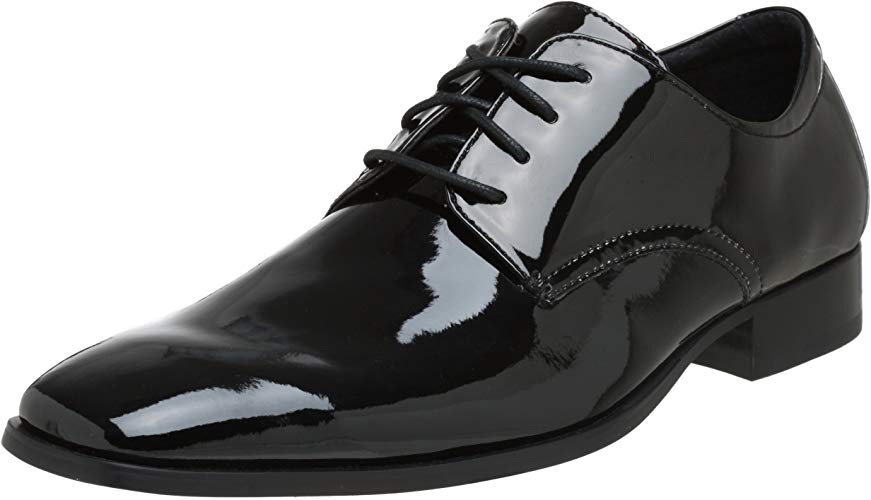 Calvin Klein Men's Gareth 2 Patent Tuxedo Oxford