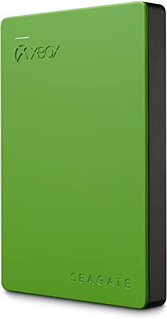 Seagate Game Drive 2TB External Hard Drive Portable HDD, Designed For Xbox One, Green - 1 year Rescue Service (STEA2000403)