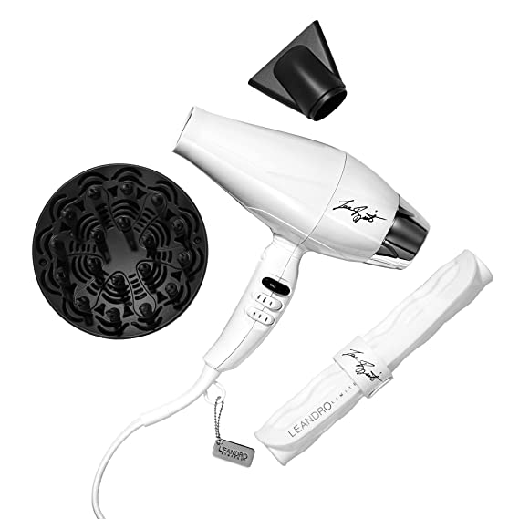 Conair Professional Quality Hair Dryer, Carbon Infused Brushless Motor Hair Dryer with Diffuser Leandro Limited X La Fortezza