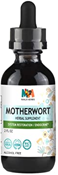 Motherwort Tincture 2 FL OZ Alcohol-Free Liquid Extract, Organic Motherwort Herb (Leonurus Cardiaca)