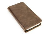 Sewell Direct Monk Magnet Wallet Case for iPhone 6s and iPhone 6 - Brown - Synthetic Leather