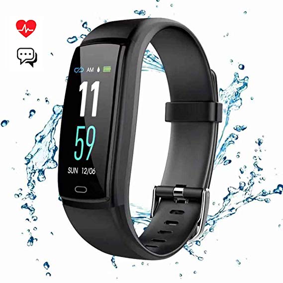 Mgaolo Fitness Tracker Smart Watch Activity Tracker Sports Band Bracelet Waterproof Bluetooth Wristband with Heart Rate Monitor Pedometer Sleep Monitor Calorie Step Counter Blood Pressure
