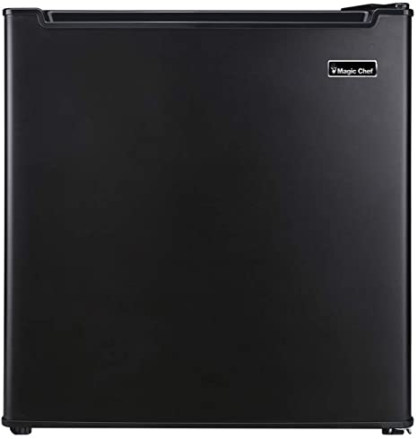 Magic Chef MCBR170BMD 1.7 Cubic Feet Refrigerator, Black