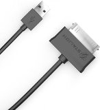 Samsung Tablet Charger  Stalion Stable Galaxy Tab Cable USB and Data Sync Jet BlackLifetime WarrantyStandard 33 Feet1 MeterUSB 20 to 30-Pin for Tab 7 77 89 101