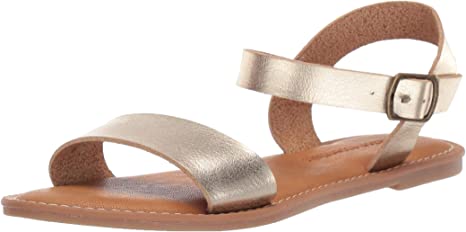 Amazon Essentials Women's Two Strap Buckle Sandal