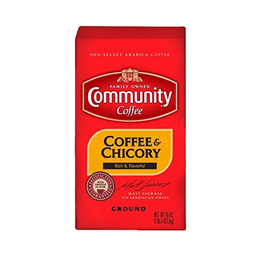 Community Coffee Premium Ground Coffee and Chicory, 16 Ounce