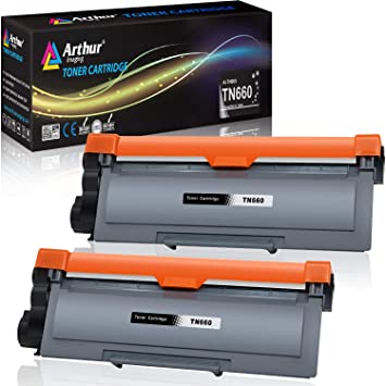 Arthur Imaging Compatible High Yield Toner Cartridge Replacement for Brother TN630 TN660 (Black, 1-Pack)