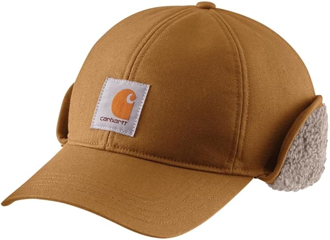 Carhartt Men's Rain Defender Canvas Earflap Cap