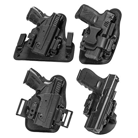 Alien Gear ShapeShift Core Carry Pack - 4 Different Holsters in 1 - IWB, Appendix, OWB Paddle, and OWB Belt Slide Included – Conceal or Open Carry - Starter Set for Anything in The ShapeShift System!