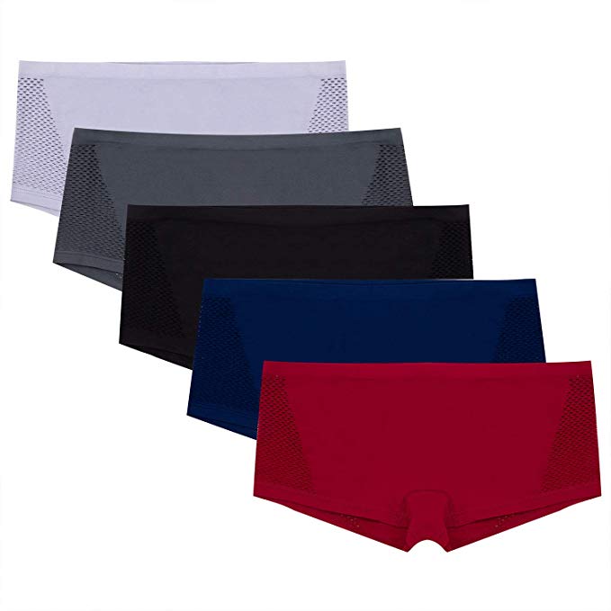 Seamless Boyshort Panties Nylon