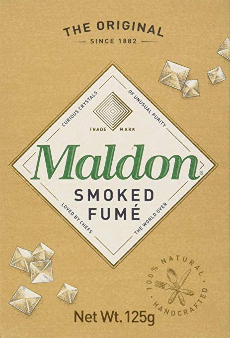 Maldon Crystal Smoked Sea Salt, 125g