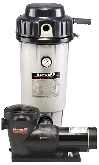 Hayward EC50C93STL Perflex 1.5 HP D.E. Filter Pump System , Twist Lock Cord