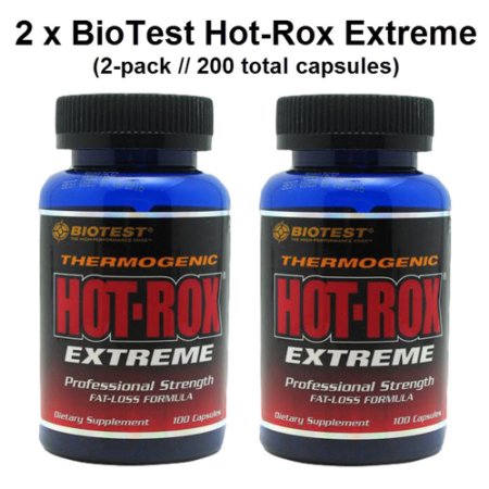Biotest Hot-Rox Extreme - 100 Capsules 2 Pack