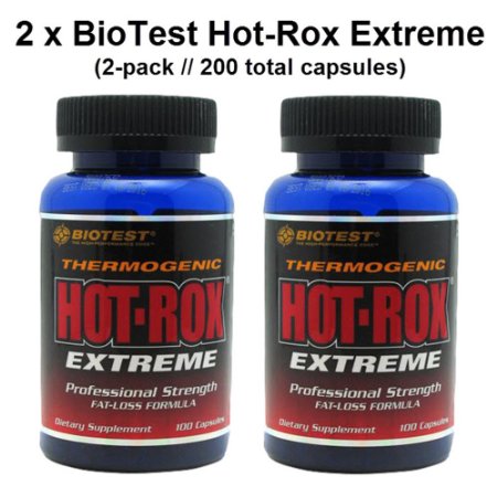 Biotest Hot-Rox Extreme - 100 Capsules 2 Pack