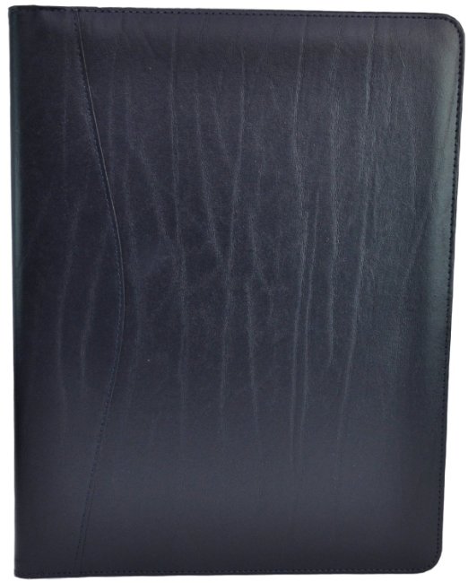 Royce Leather Aristo Padfolio (Navy Blue)