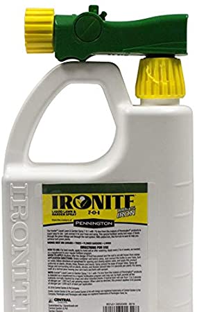 Ironite Lawn 32 OZ, 5,000 SQFT Coverage, 7-0-1, Ready To Spray