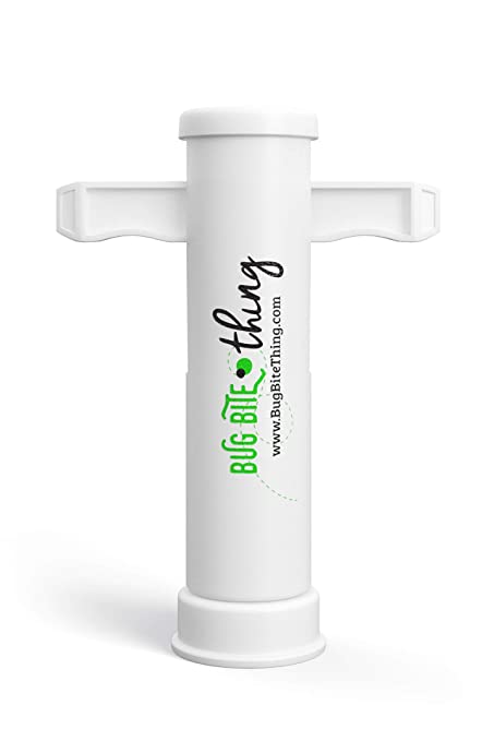 BUG BITE THING Suction Tool Mosquito/Insect Bite Sting Suction, Chemical Free, Made in Denmark - White (BBT0001)