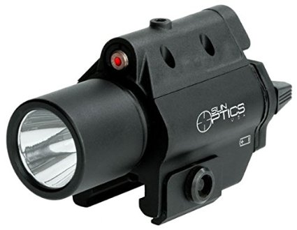 Sun Optics USA CLF-CSRC Compact Laser Light with Multi Mount/Red LSR/Strobe/Clam