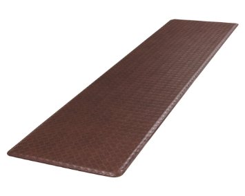 GelPro Basketweave Comfort Floor Mat 20-Inch by 72-Inch Truffle