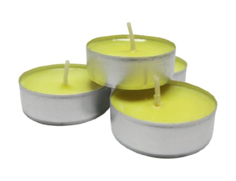 Citronella Candles, Scented Tealight Candles, Pack of 50 by CandleNScent(TM) Made in USA...