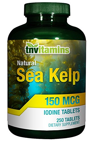 TNVitamins Sea Kelp Iodine 150 Mcg - 250 Tablets