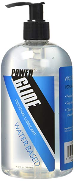 Power Glide Water Based Personal Lubricant, 16.5 Ounce