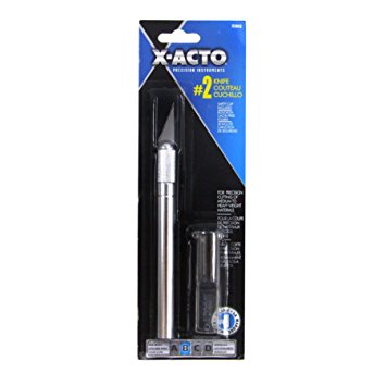 X-ACTO #2 Knife with Cap, Silver (X3602)