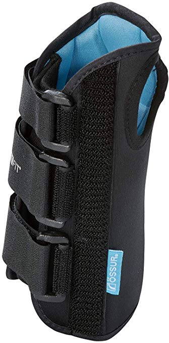 Ossur Formfit Wrist Brace for Treatment of Tendonitis - Wrist Immobilization, Breathable Material, Contact Closure Straps & Customizable Stays (Medium - Left - 8" Version)
