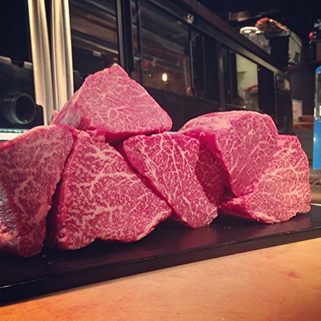 100% A5 Grade Japanese Wagyu Kobe Beef, Filet Mignon, 12 Ounce