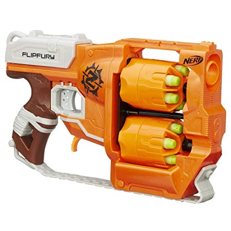 Nerf Zombie Strike Flipfury Blaster Toy for Kids