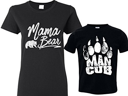 Mama Bear T Shirt, Man Cub, Brother Bear Sister Bear Shirt, Matching Toddler Tee