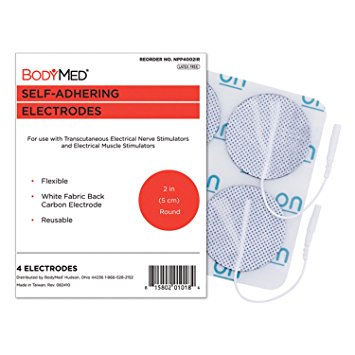 BodyMed - Reliamed Self-Adhering 2" Round Electrodes with Multistick Gel # ZZAE212RCC/NPP4002IR - 4 per pack