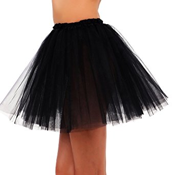 Tutus Tulle Skirt for Girl 3 Layered Ballerina Running Party Skirt