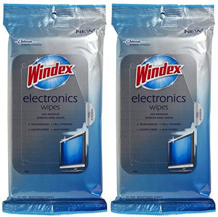 Windex Electronic Wipes - 25 ct - 2 pk